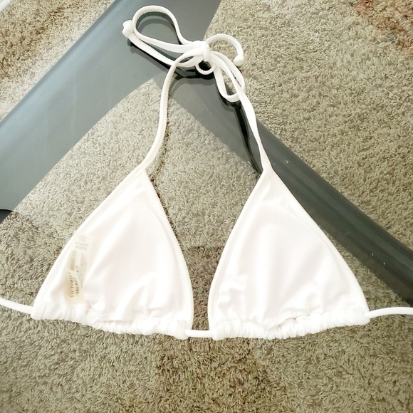 VICTORIA'S Secret | Pink Sequin Triangle Top - Picture 3 of 5